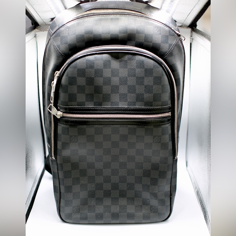 Louis Vuitton Damier Graphite Black Michael Backpack